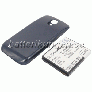 Batteri til Samsung Galaxy S4 mfl - 5.200 mAh - Blått