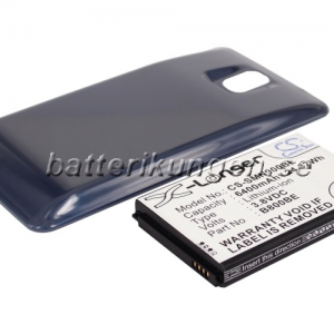 Batteri til Samsung Galaxy Note 3 mfl - 6.400 mAh - Blå