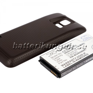 Batteri til Samsung Galaxy S5 mfl - 5.600 mAh - Svart