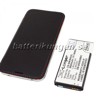 Batteri til Samsung Galaxy S5 mfl - 5.600 mAh - Flipcover