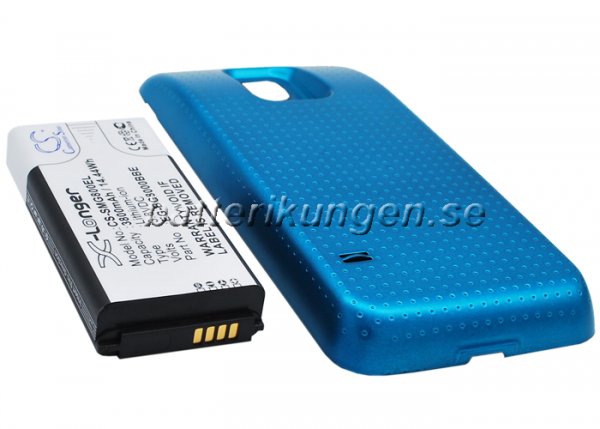 Batteri til Samsung Galaxy S5 Neo 3.800 mAh mfl - Blått
