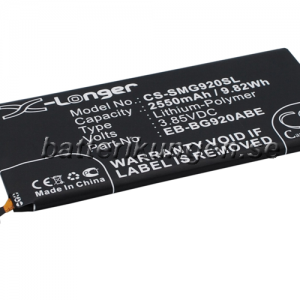 Batteri til Samsung Galaxy S6 mfl - 2.550 mAh