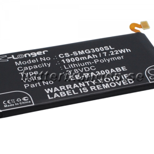 Batteri til Samsung Galaxy A3 mfl - 1.900 mAh