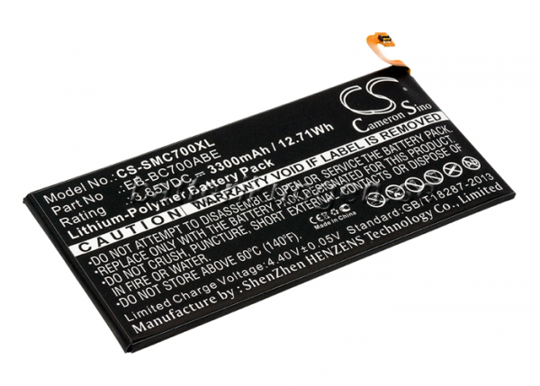 Batteri til Samsung Galaxy C7 mfl - 3.000 mAh