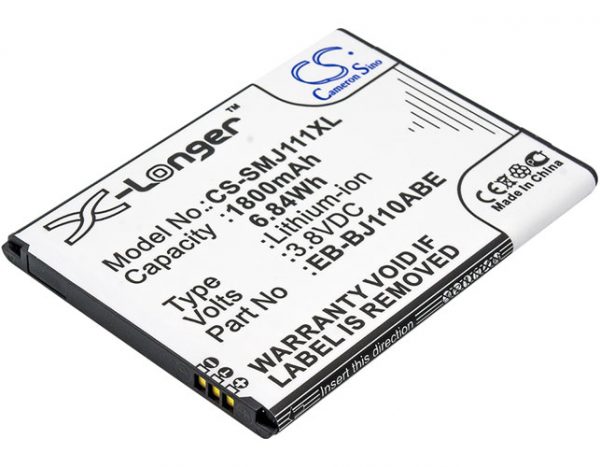 Batteri til Samsung Galaxy J1 Ace mfl - 1.800 mAh