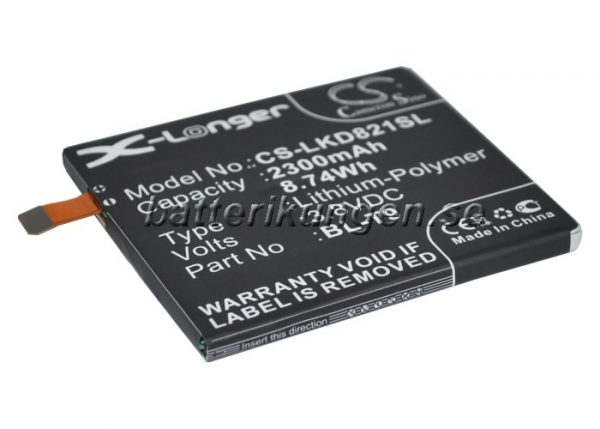 Batteri til LG Nexus 5 mfl - 2.300 mAh