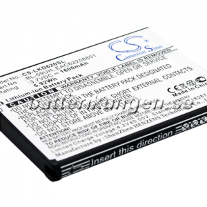 Batteri til LG Optimus G2 Mini mfl - 1.600 mAh