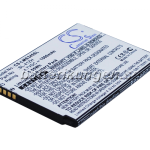 Batteri til LG Optimus C40 mfl - 1.500 mAh