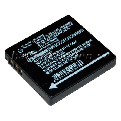 Batteri til Panasonic som ersätter CGA-S008 mfl
