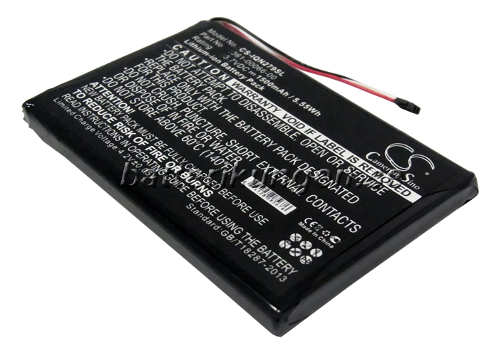 Batteri til Garmin Nuvi 2797 mfl  - 1.500 mAh