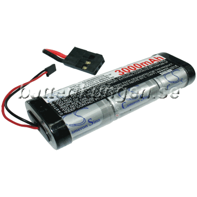 Batteri til RC Batteri - 7.2 V - 3.000 mAh