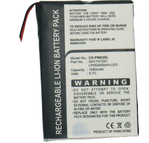 Batteri til Palm Tungsten E2 - 1.050 mAh