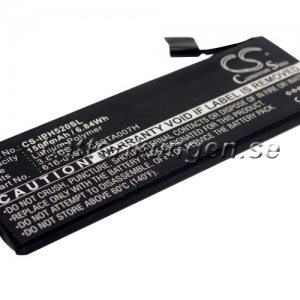 Batteri til Apple iPhone 5C mfl - 1.500 mAh