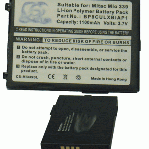 Batteri til Mitac Mio 339