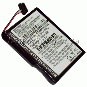 Batteri til Mitac Mio Moov 300 mfl