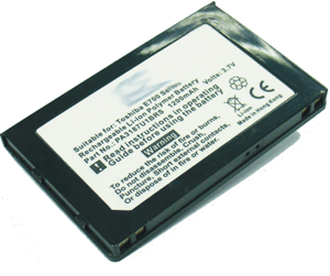 Batteri til Toshiba E700 mfl - 1.200 mAh