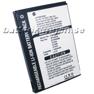 Batteri til HTC Typhoon mfl - 1.050 mAh