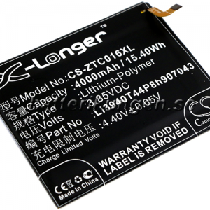 Batteri til ZTE Axon Max C2016 - 4.000 mAh