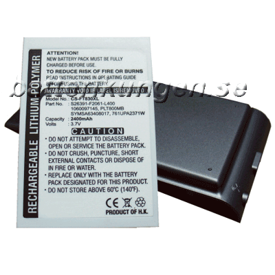 Batteri til Fujitsu Siemens Loox T800 mfl - 2.400 mAh