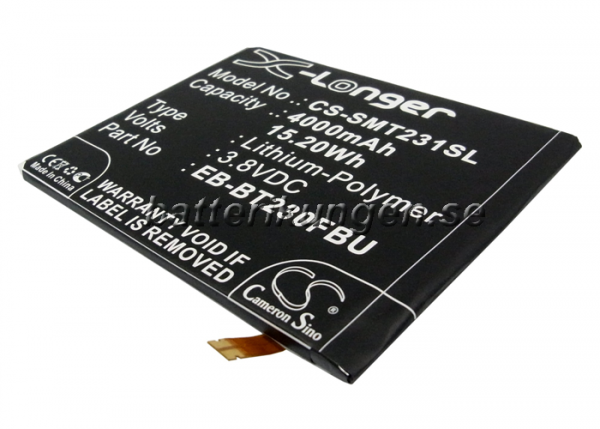 Batteri til Samsung Galaxy Tab4 7.0 mfl  - 4.000 mAh