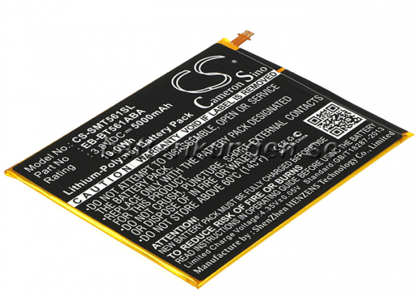 Batteri til Samsung Galaxy Tab E 9.6 XLTE mfl  - 5.000 mAh