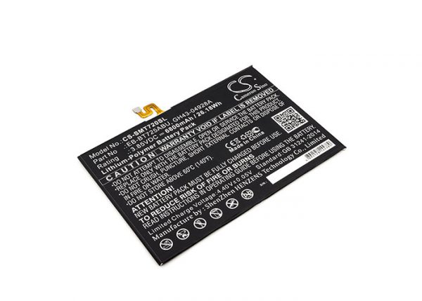 Batteri til Samsung Galaxy Tab S5e mfl - 6.800 mAh