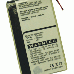 Batteri til iRiver H110 / H120 mfl - 1.700 mAh