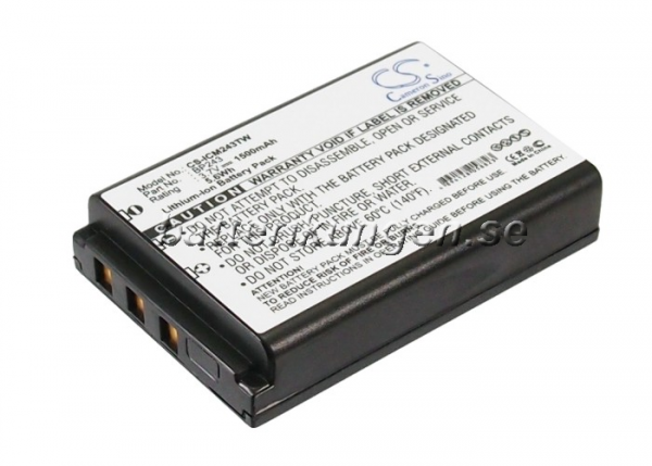 Batteri til Icom IC-E7 mfl - 1.500 mAh