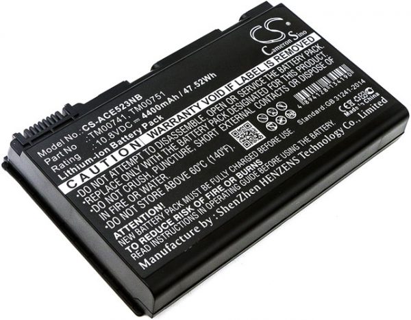 Batteri til Acer Extensa 5120 mfl - 4.400 mAh