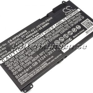 Batteri til HP ProBook 430 G4 mfl - 4.000 mAh
