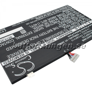 Batteri til Fujitsu Lifebook UH574 - 3.200 mAh