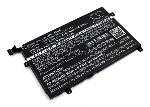 Batteri til Lenovo Thinkpad E470 mfl - 4.100 mAh