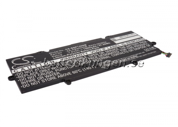 Batteri til Samsung 540U4 mfl - 7.500 mAh