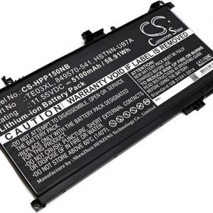 Batteri til HP Omen 15-AX000NF mfl - 5.100 mAh