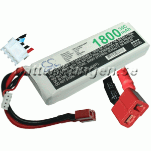 Batteri til LiPo 3 cell - 11.1 V - 1.800 mAh