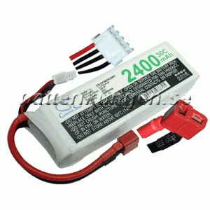 Batteri til LiPo 3 cell - 11.1 V - 2.400 mAh