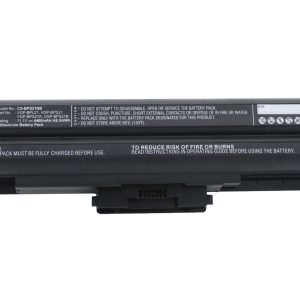 Batteri til Sony VAIO VGN-AW41 mfl - 4.400 mAh - Svart