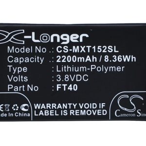 Batteri til Motorola Moto G2 mfl - 2.200 mAh