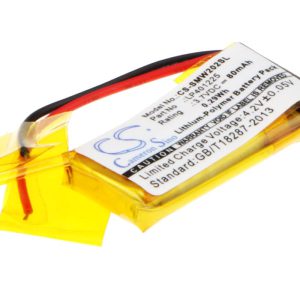Batteri til Sony NWZ-W202 - 80 mAh