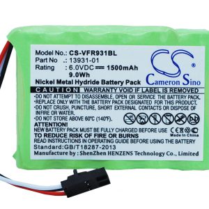 Batteri til Verifone CPU-4 mfl - 1.500 mAh
