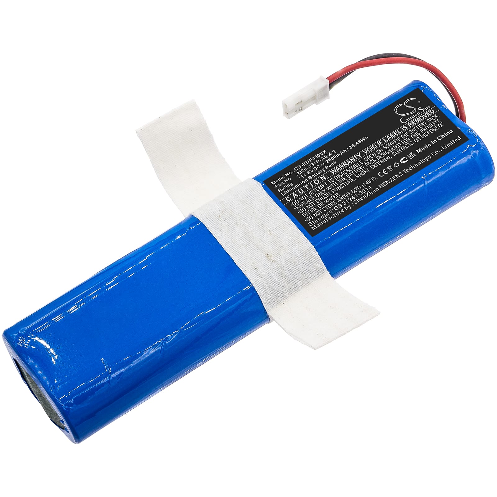 Batteri til Ecovacs Deebot DF45 mfl - 2.600 mAh