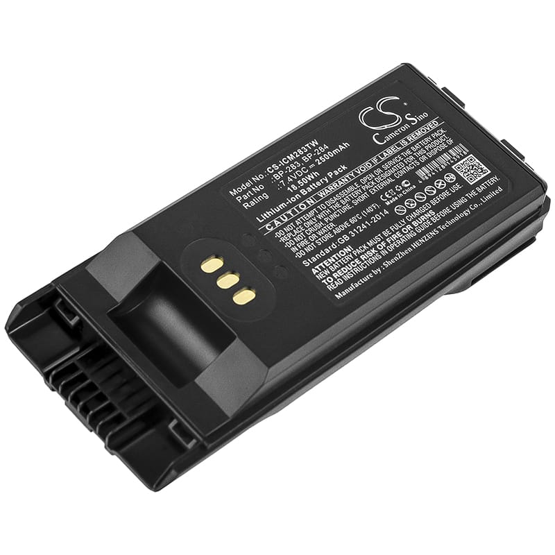 Batteri til Icom IC-F3400 mfl - 2.500 mAh