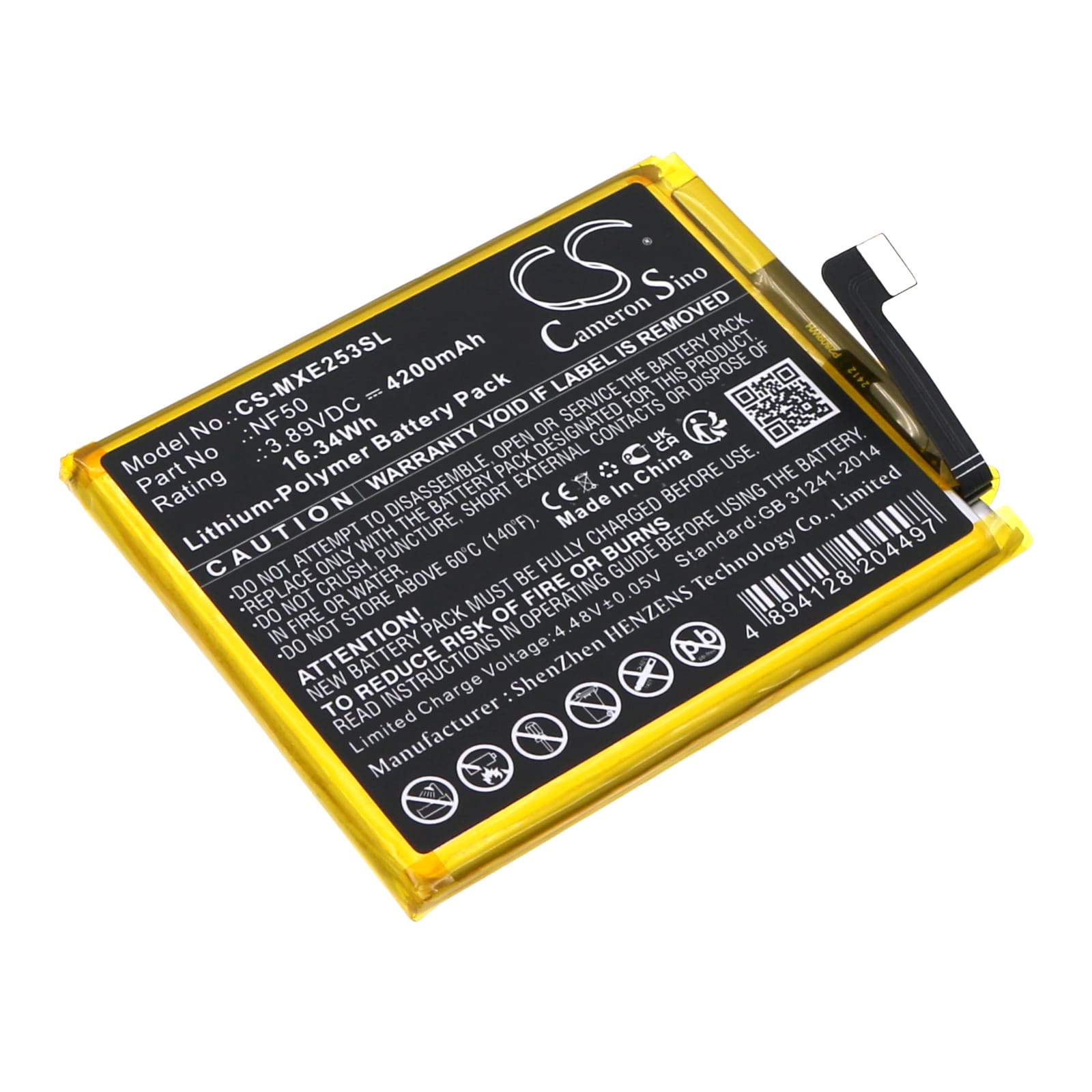 Batteri til Motorola Egde 2022 mfl - 4.200 mAh