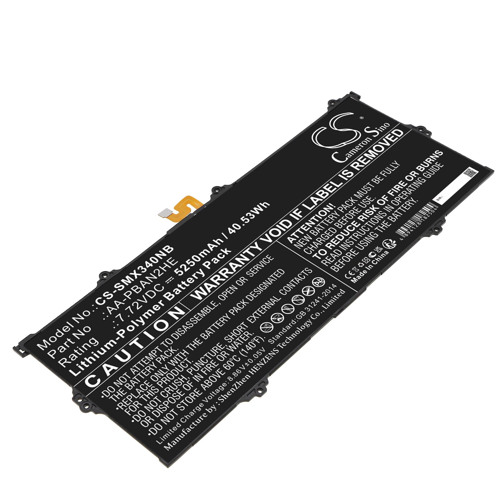 Batteri til Samsung Galaxy Book Go mfl - 5.250 mAh