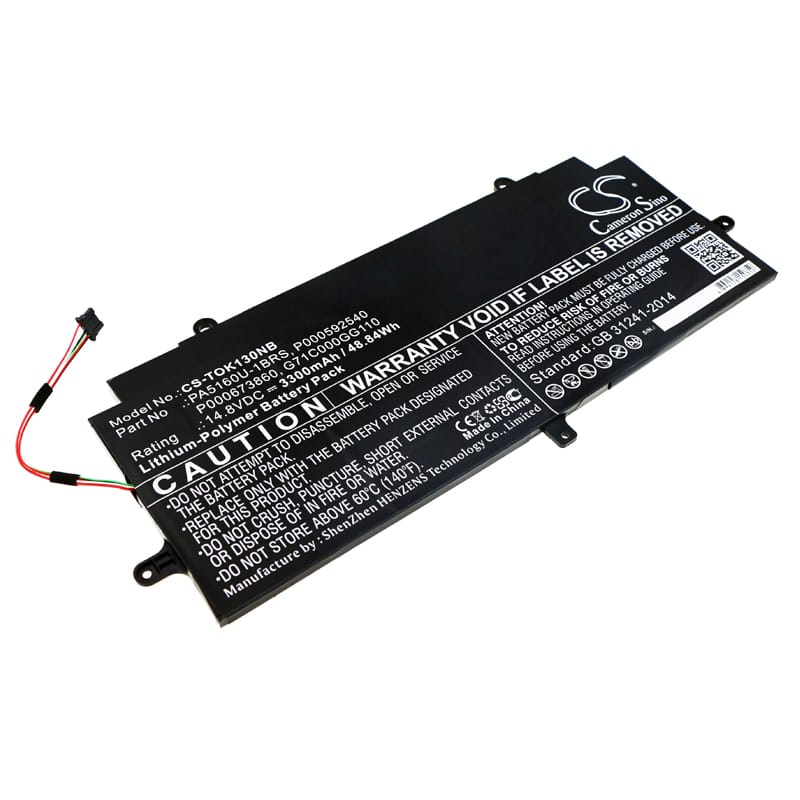 Batteri til Toshiba KIRA 13 Kiraboo mfl - 3.300 mAh