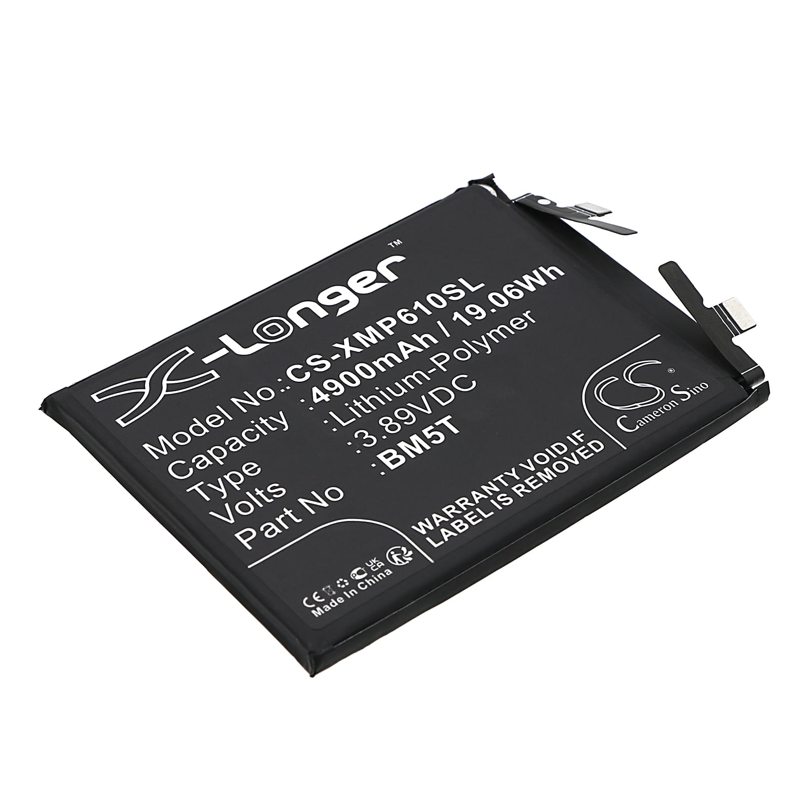 Batteri til Xiaomi 13T 5G mfl - 4.900 mAh