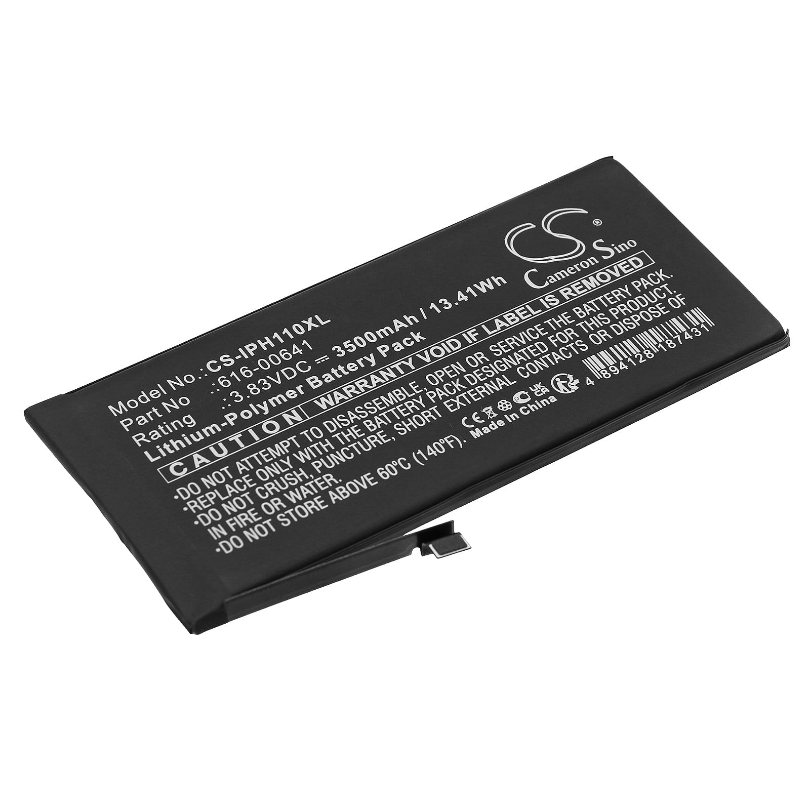 Batteri til Apple iPhone 11 - 3.500 mAh