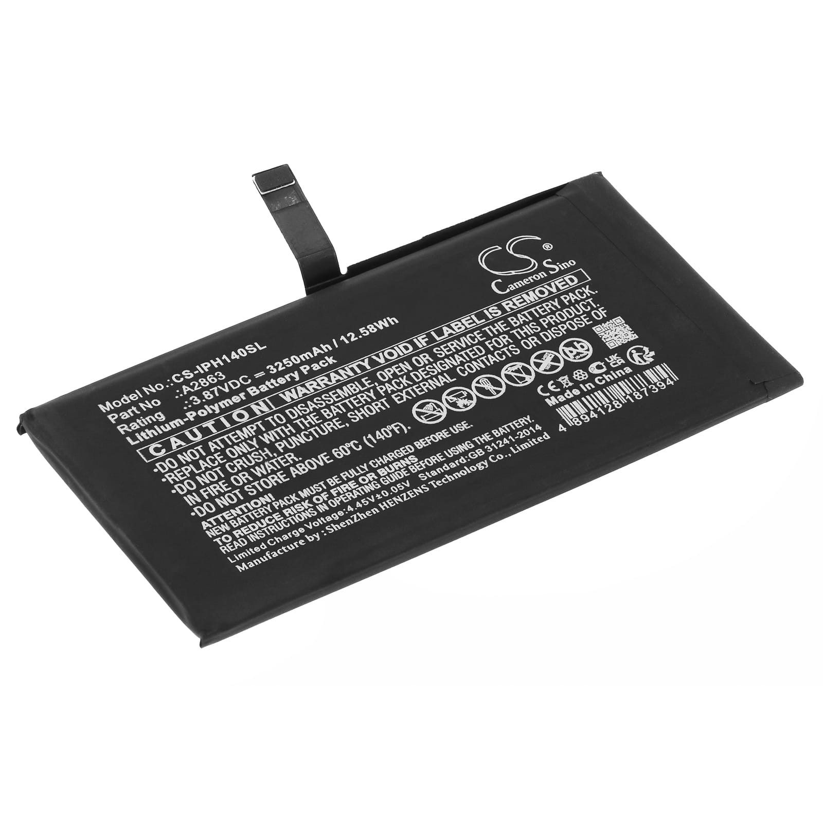Batteri til Apple iPhone 14 - 3.250 mAh