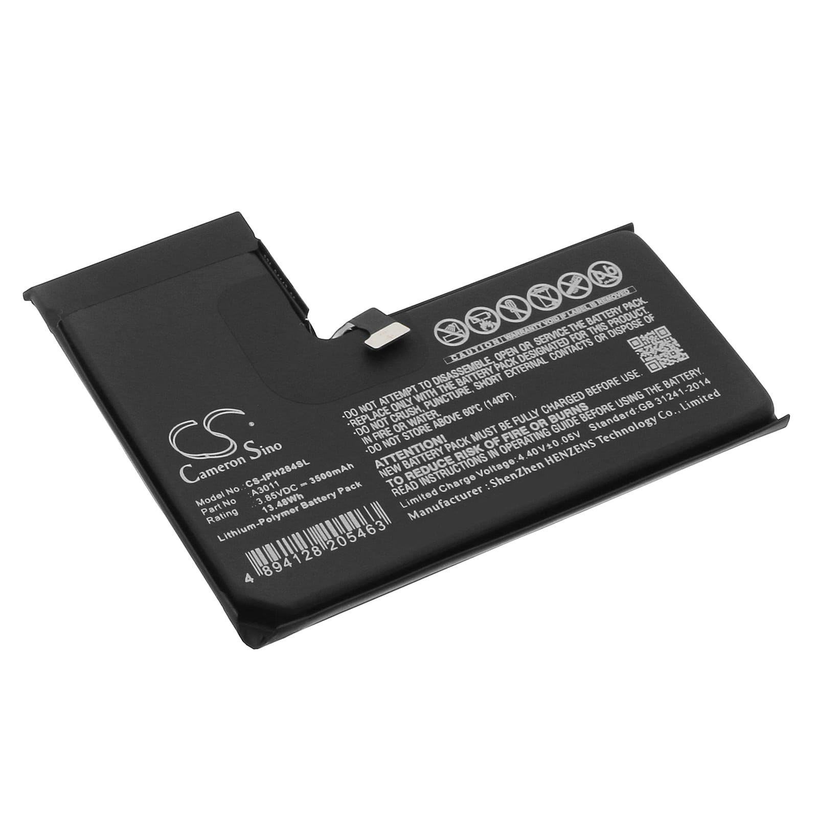 Batteri til Apple iPhone 15 Pro - 3.500 mAh