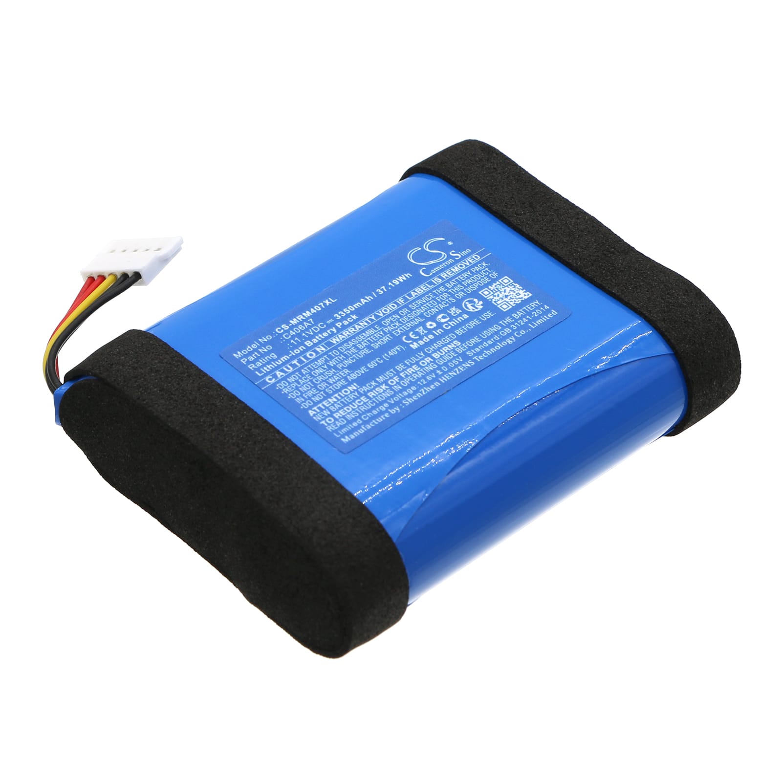 Batteri til Marshall Middleton mfl - 3.350 mAh